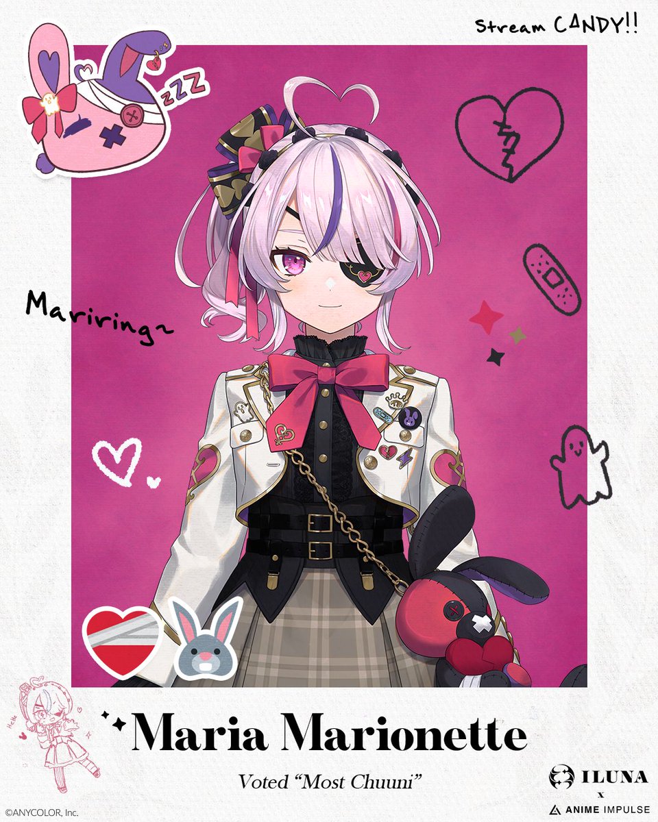 Mariring~❤️‍🩹
I've been summoned by @animeimpulse this year to do a meet&greet!!! I can't wait to meet you all ✨
Hope to see you there 🐰❤️‍🩹🥰

⬇️MEET&GREET Tickets Here⬇️
animeimpulse.com/nijisanji

#PR #ANIMEImpulseBayArea2023