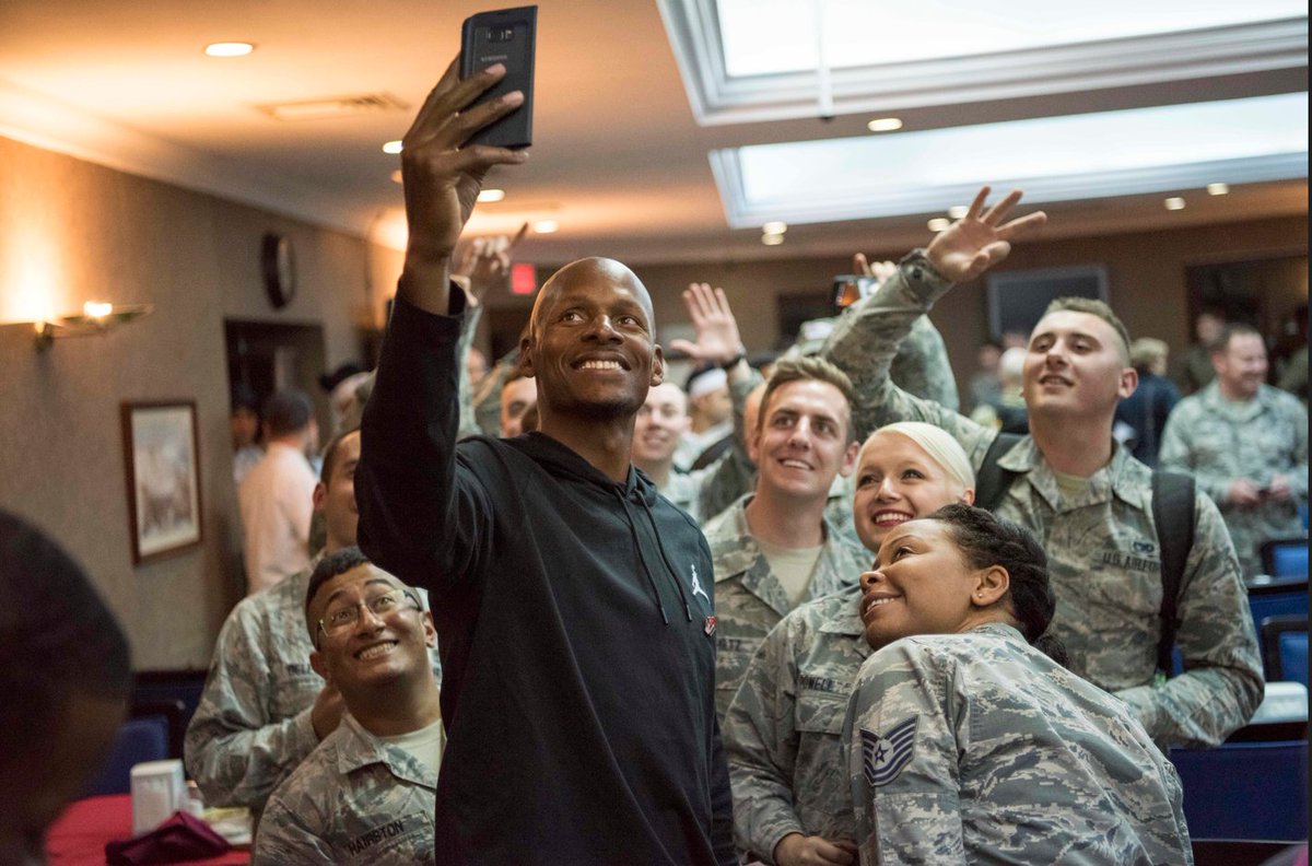 nbacares's tweet photo. May is #MilitaryAppreciationMonth and there's no better time to express your gratitude by sending a message of support to these brave heroes. ❤ #HoopsForTroops

Learn more at https://t.co/SwS4pBTPPV https://t.co/Tzd7SEZZO8