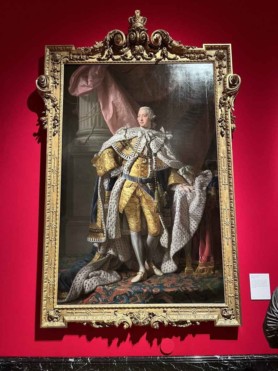 ilovepathology's tweet photo. Loved Style & Society: #DressingTheGeorgians @RCT #QueensGallery today. Some beautiful clothes and portraits (although my favourite thing was the red walls!) https://t.co/0DOM7bnXJ4