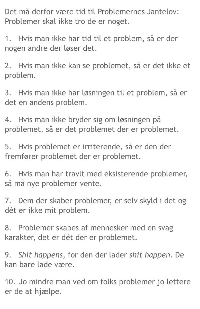 thejuliemac's tweet photo. Problemernes Jantelov 👏🏽Fremragende @mortensode 
Få personaler løser en stor opgave for gruppe med de største udfordringer #sundpol #ulighed https://t.co/i3b8tFFovp