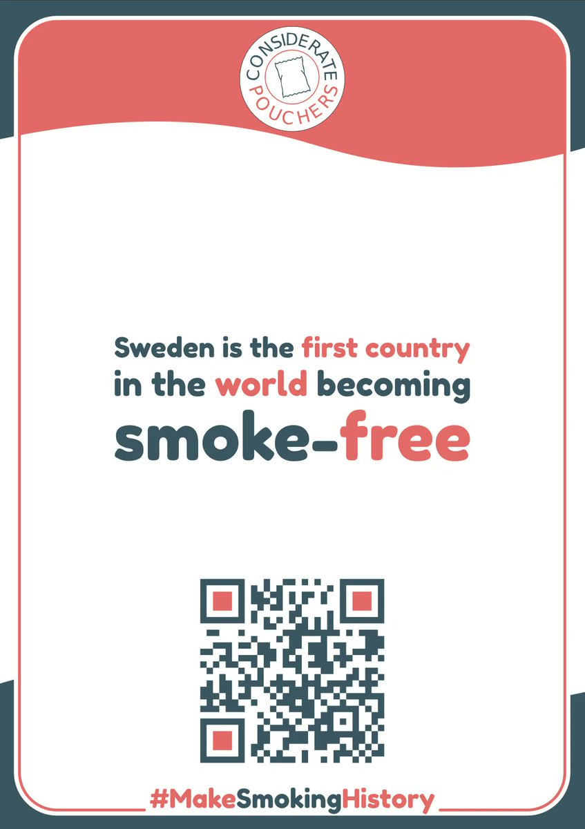 Meet us for a traditional Fika ☕ 🥐 on Tuesday, May 16th starting from 07:30 AM in front of the Swedish Parliament to celebrate Sweden’s success in becoming the first smoke-free country #MakeSmokingHistory