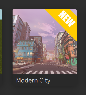 RoNews on X: There is now a new template game in ROBLOX studio. Credits:  @DevTrophies #RobloxDev #RobloxDevs #RobloxStudio #Roblox #Studio #Modern  #City #Template #Dev #Devs  / X