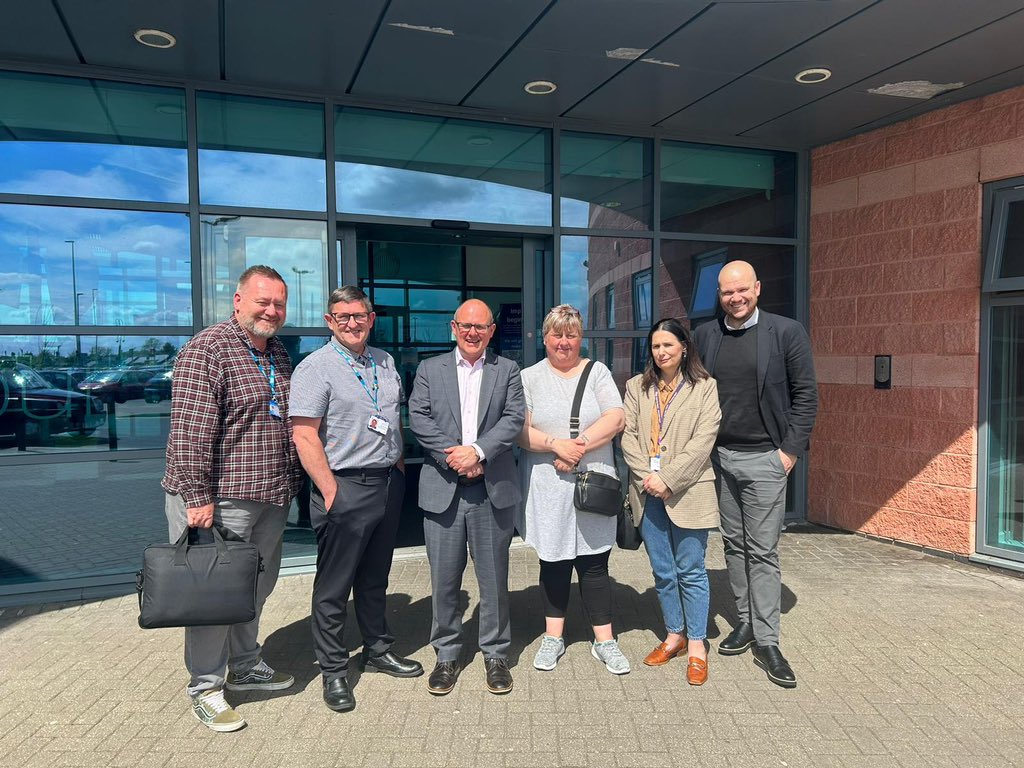 Great visit to meet @unisontheunion members at The Harbour in Blackpool. Incredible mental health professionals and support staff including Joanne from @OCSDispute Literally in awe of the work #NHS staff do day in day out.