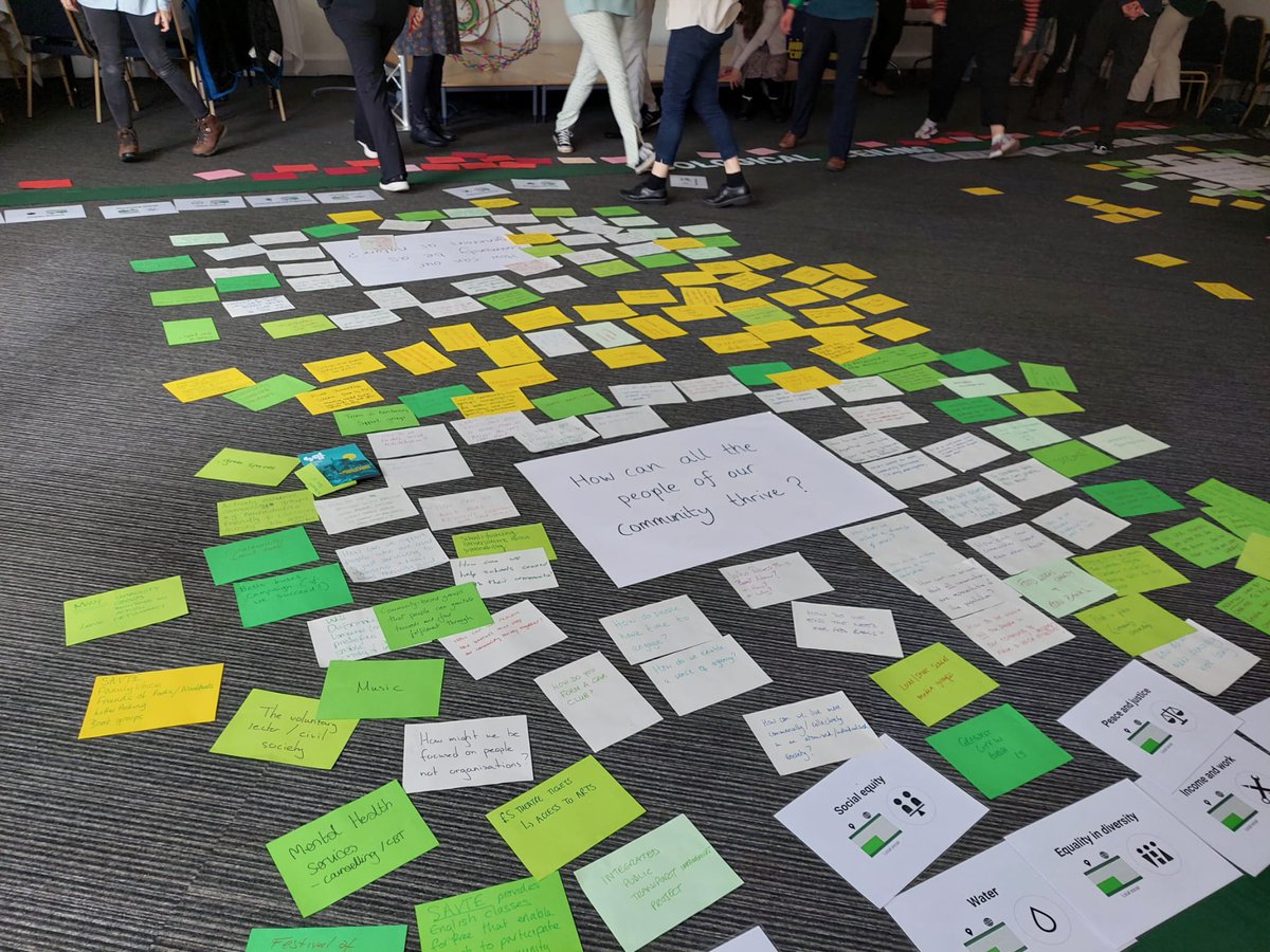 FestOfDebate's tweet photo. 🍩 We're putting the doughnut in economics with a day-long event in #Sheffield inspired by @KateRaworth's acclaimed book #DoughnutEconomics.

🌛 Join us from 6:30pm tonight at @theworkstation for a summary of today's discussions, networking &amp; drinks. #FofD https://t.co/a3qABASWi5