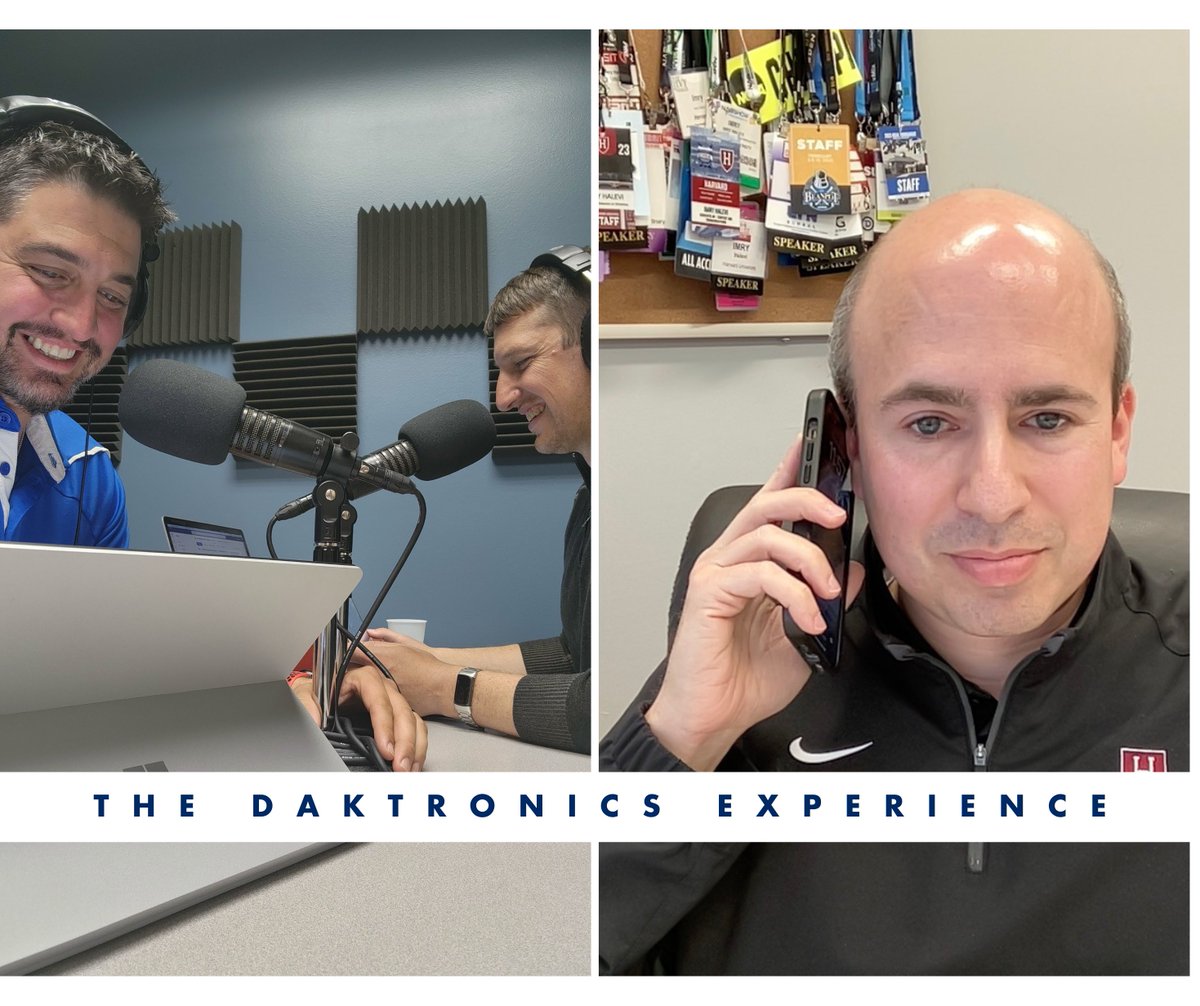 Yesterday, @Mattanderson44 and I were able to speak with @imryh about live event productions at @Harvard and so much more. Stay tuned for this episode coming soon! #podcastlife #podcast #DakCollege #DakPodcast