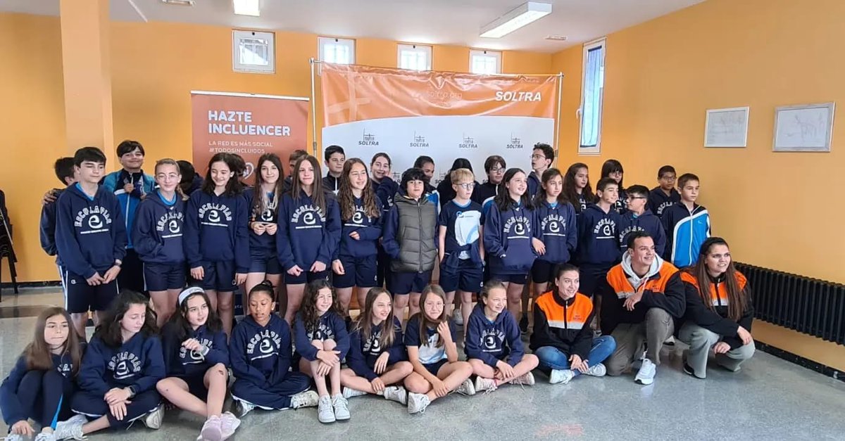 PaulaMontalAst's tweet photo. Los alumnos de 6° estuvimos visitando la empresa Soltra, que es una empresa inclusiva, en la cual trabajan personas con algún tipo de discapacidad en lavandería, automoción, jardinería....
#colegiopaulamontal
#soltra
#astorga
#primaria https://t.co/S23IofU6ca