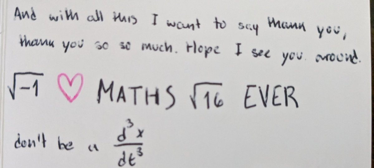 MrFletcherMaths's tweet photo. And with that, farewell teaching. https://t.co/780xqaRIqW