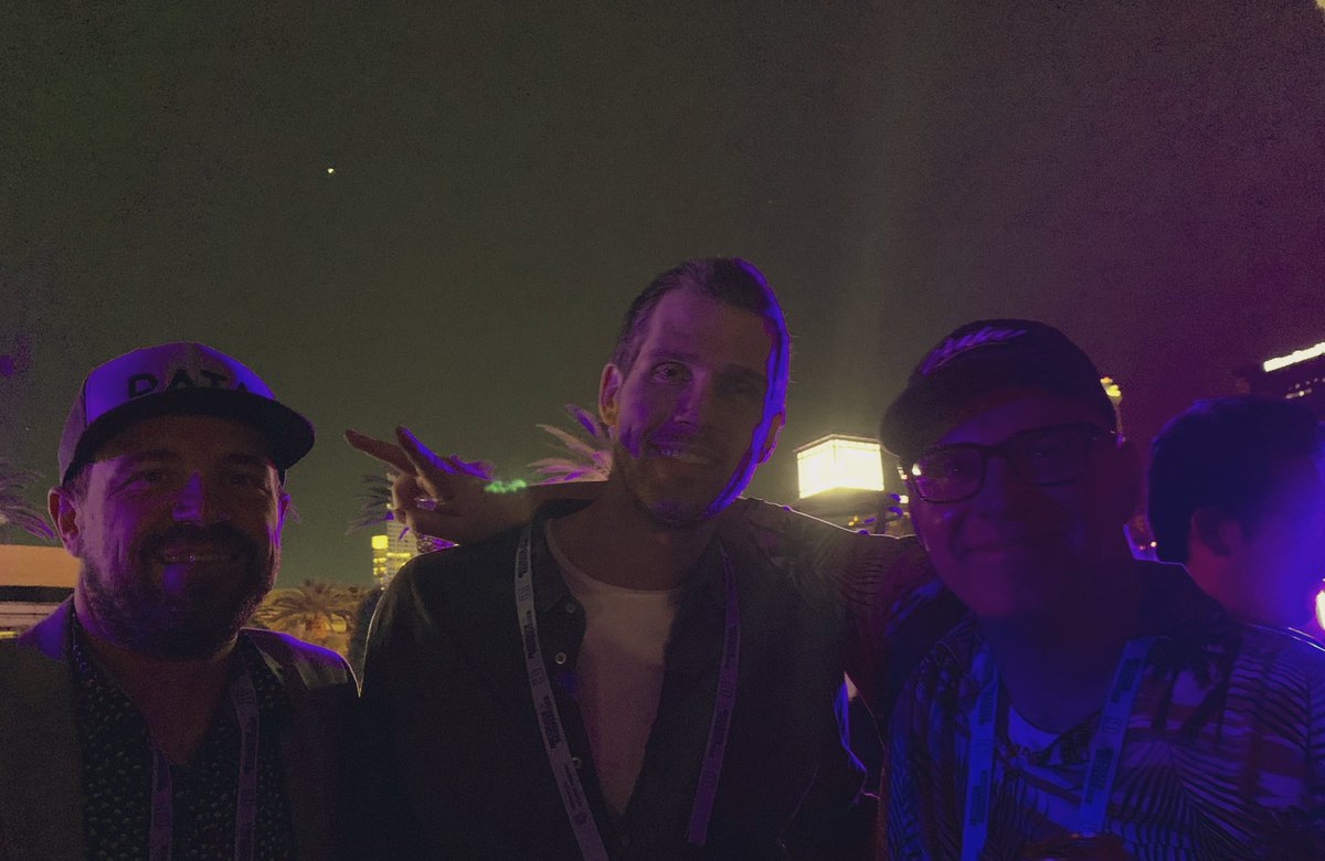 AdamMico1's tweet photo. Got to bump into my friend and former boss (Joe) at #DataNightOut and was able to score a great @KeyrusUS cap! He was such a wonderful collaborator and was big part of what made the Keyrus experience incredible. Also, is our wonderful community champion, @206andrew #Data23 @tableau @salesforce