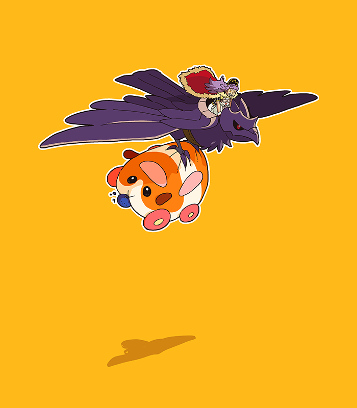 leon (pokemon) riding pokemon (creature) purple hair riding pokemon cape male focus 1boy  illustration images