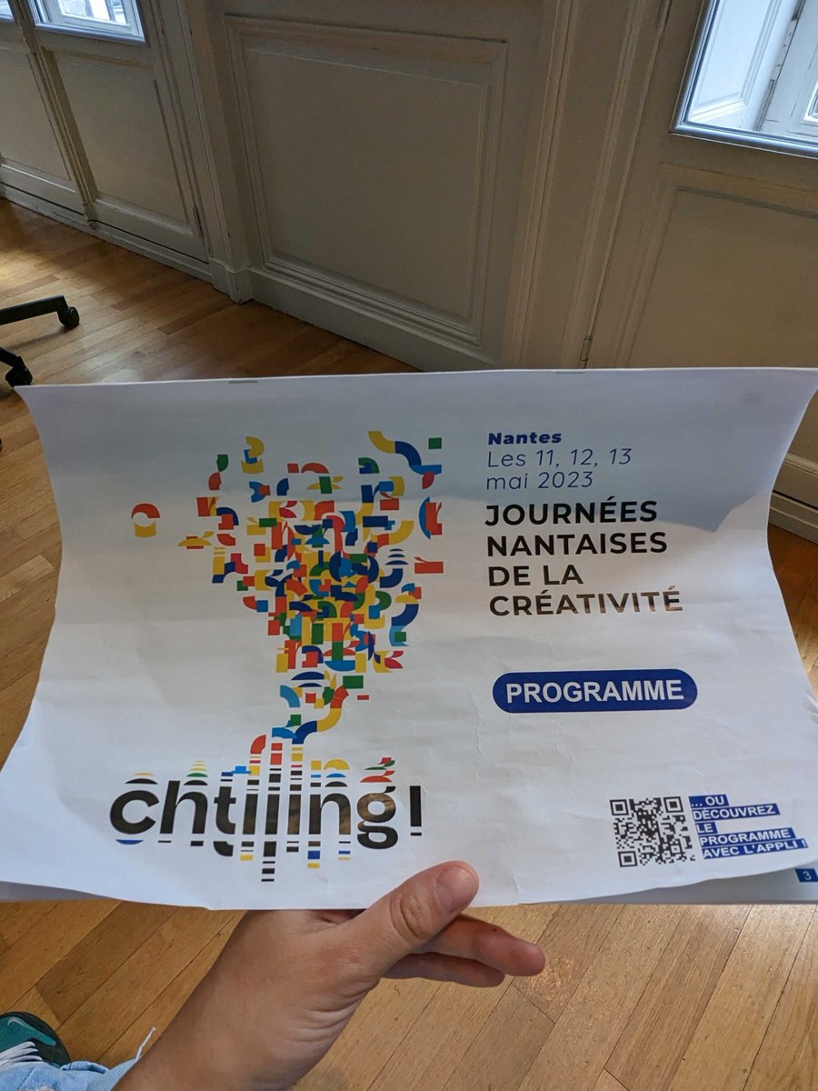 bakasable's tweet photo. ConfĂ©rences inspirantes ce matin Ă #chtiiing, journĂ©es nantaises de la crĂ©ativitĂ© đ€©
- screens & machines by @neilmendoza
- inclusion & diversité, quelle place dans les médias ? by @aliciafall & Catherine Jean Joseph Sentuc
merci Ă @NantesMetropole & @samoanantes https://t.co/kIiefAjvi4