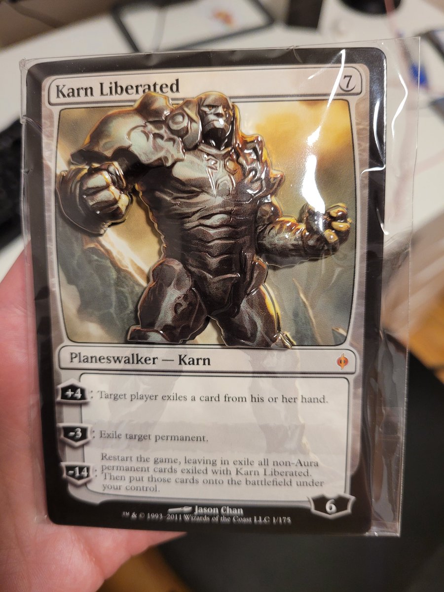 cloveralters's tweet image. Wanna win this super sweet karn pin from Magiccon Minneapolis? I'm giving it away!

To enter: 
Like this post and follow my account!
RTs appreciated!

Winner chosen Sunday May 14th 8pm CST. Nothing says happy mothers day like a karn pin!

Canada/USA only for shipping reasons.