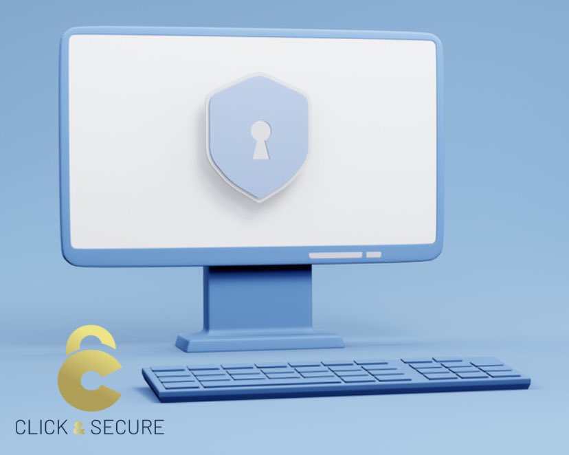 BTCSolutionsUK's tweet photo. Get Click &amp; Secure providing you with worry free protection. It is a pay monthly service protecting your systems from cyber-attacks whilst educating your staff to spot and prevent them giving you that extra layer of protection. 

#cybersecurity https://t.co/jRleo270s1