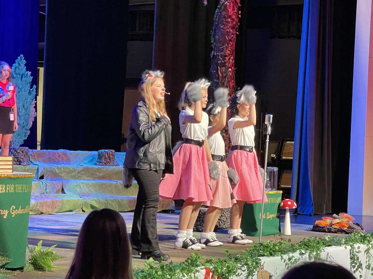 Lots of talent on display for the 6th Grade performance of The Big Bad Musical. The student audience acted as the jury and found the Big Back Wolf innocent! What will happen at tonight’ performance? #trinitylearns
