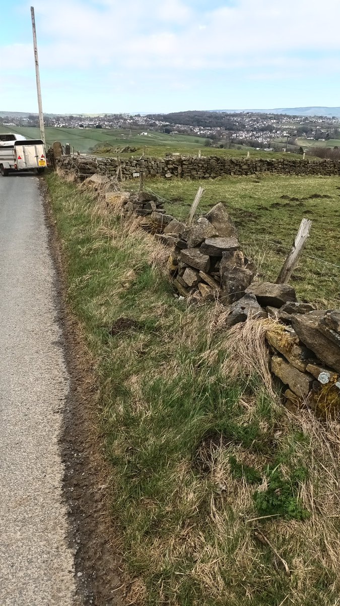 nicktho1's tweet photo. @bradfordmdc Around 7 years ago, 2 of your employees admitted the damage to this field boundary retaining wall was BMBC responsibility. Sadly, nothing has been done to repair it, to the point of it has now destroyed the inner fence,so its now possible for my livestock to escape. https://t.co/kFQJrB9WFS