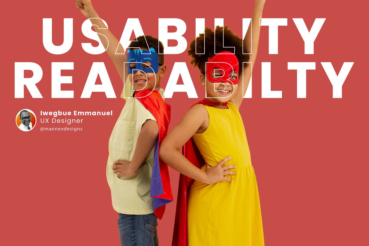 mannexdesigns's tweet photo. #Usability and #readability are like the Batman and Robin of #UX design. They may not have superpowers, but they work together to make sure your product is a superhero in the eyes of your users! So, let's give a round of applause to the dynamic duo of UX design!  #BatmanAndRobin https://t.co/lbGUXtQouZ