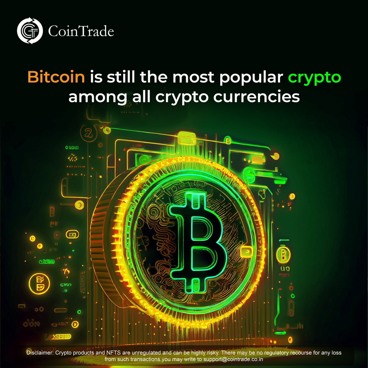 CoinTradeindia's tweet photo. According to a crypto adoption index, there are about 23.5 million cryptocurrency owners in the US. 36% of those who hold cryptocurrency have Bitcoin in their wallets.

#cointrade #cointradeindia #bitcoin #btc #crypto #cryptobtc #btcprice #btcupdate https://t.co/MpBkFM4yGd