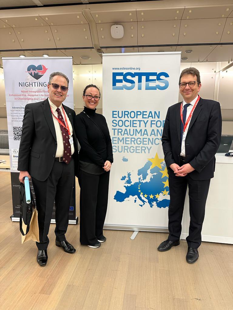 agron_dogjani's tweet photo. ECTES 2023 - 22nd European Congress of Trauma and Emergency Surgery.
May 7th- 9th, 2023, Ljubljana, SLOVENIA
“From Science to Practice: From Colleagues to Friends” https://t.co/A0LuaI27Kl