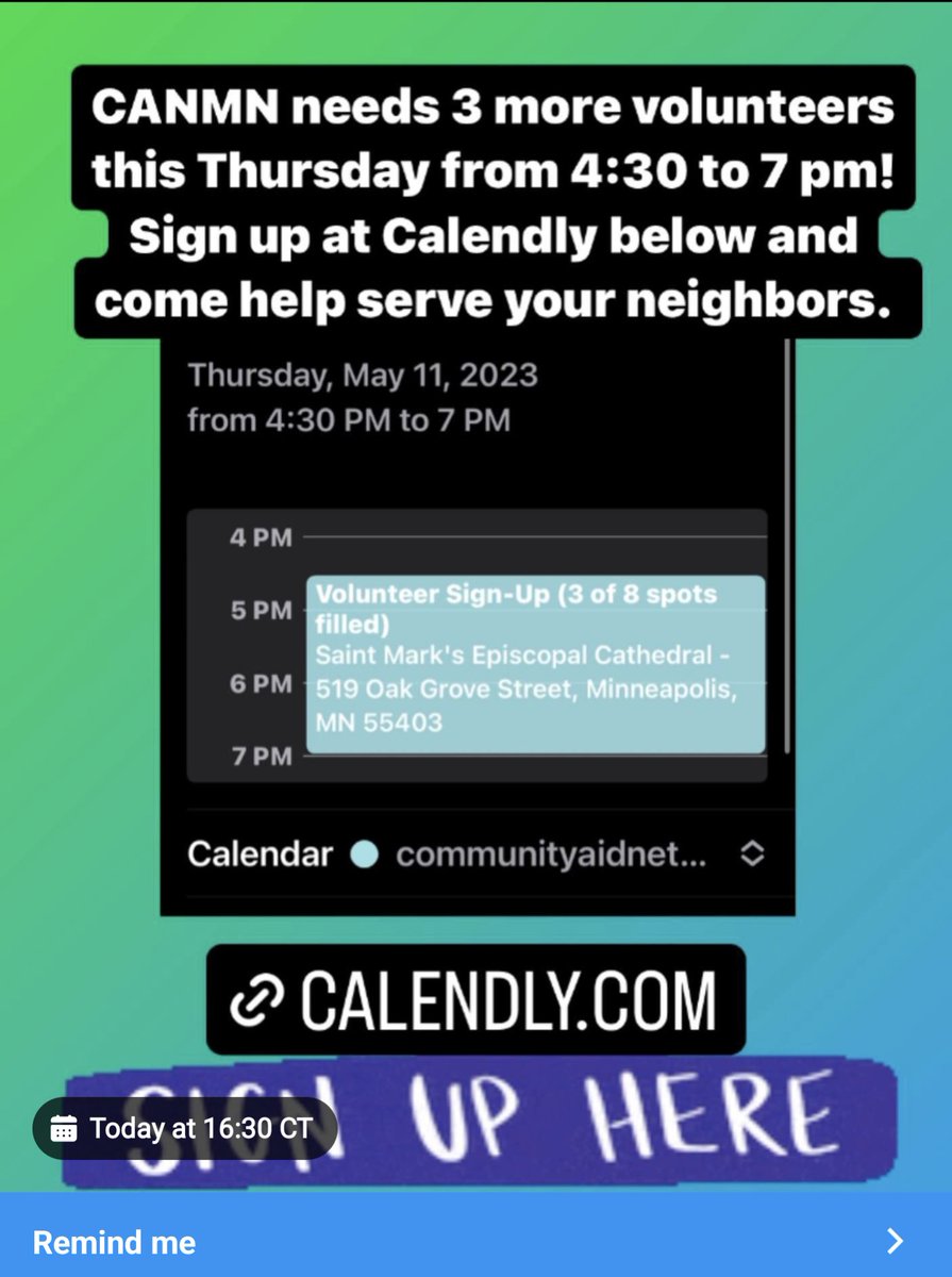 CommKitchenMpls's tweet photo. @CANMNtweets has a big distro shift today and could use your help! https://t.co/d6rqvIbcPH
