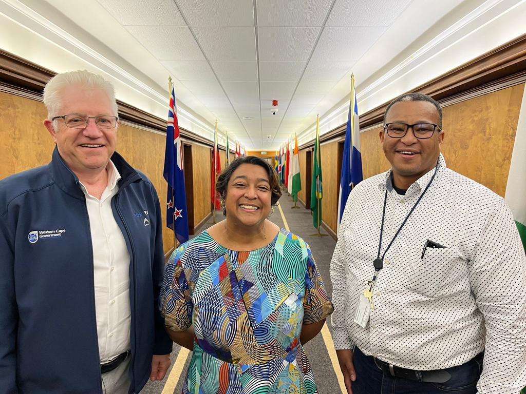 <a href="/ChildCommWC/">Children's Commissioner WC</a> conducted her regular check-in with the DG in the Province <a href="/WesternCapeGov/">Western Cape Gov</a>. DG informed the Premier <a href="/alanwinde/">Premier Alan Winde</a> of the current status of the Commission.  
#BuildingChildRightsChampions