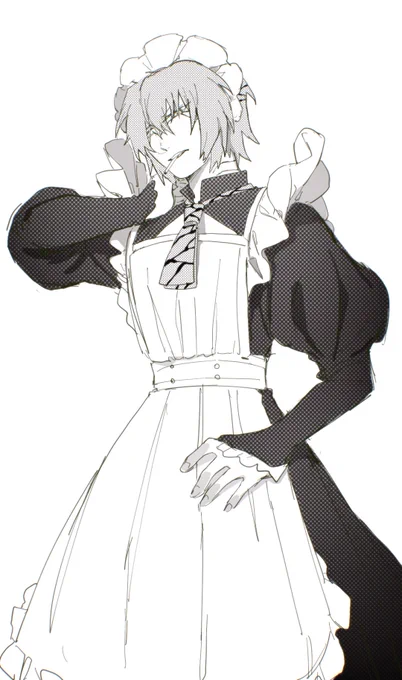 วันชุดเมดนี่หว่า ยังไม่ว่างวาดใหม่มีแต่ภาพคุนชาย#.AF_AU เซ็ตเก่า ชุดเมดสุดยอด!!!!