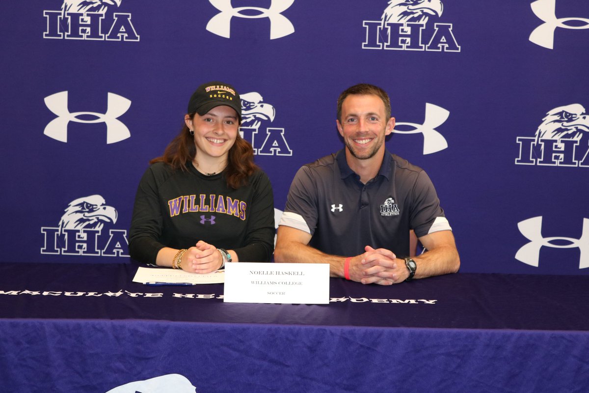 Congratulations to Olivia Tacconi (Salve Regina University) and Noelle Haskell (Williams College) on Signing Day!  We can't wait to see you excel at the next level!!