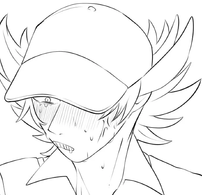 うーん
この顔が描きたかっただけかもしれない 