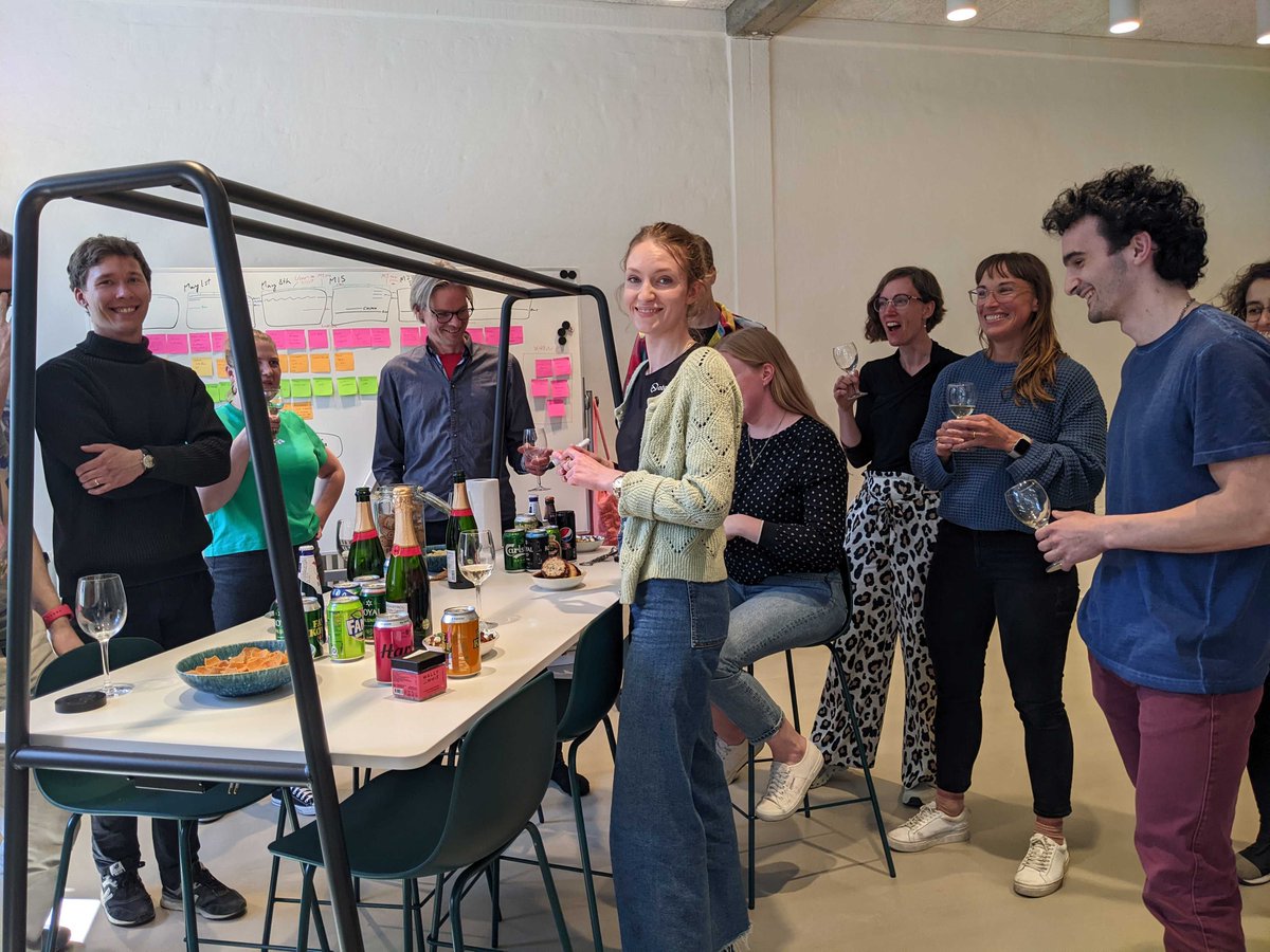AbzuAI's tweet photo. Ever since our very first signed contract, it's been a tradition to celebrate new wins with #cava! And we write the name of the achievement on each cork 🍾

Every #Aboid connects to (in-person or remotely) because it's important to remember to #enjoylife 

#culture #startups https://t.co/YyjHPQG7B3