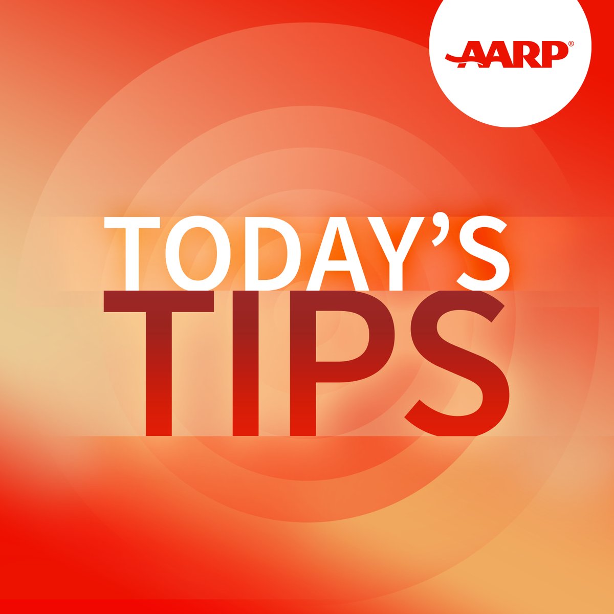 Very excited to announce the launch of our newest #podcast, Today’s Tips from <a href="/AARP/">AARP</a>! You’ll get practical tips to help make the most of your health, money and happiness – all in five minutes or less. Easy peasy! Tune in: spr.ly/6017Od5qD