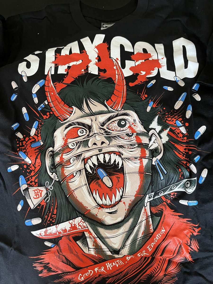 Hai420Skai's tweet image. The older I get the colder I become son 🧊 

#STAYCOLD @StayColdApprl 

Stay Cold Apparel 🩸