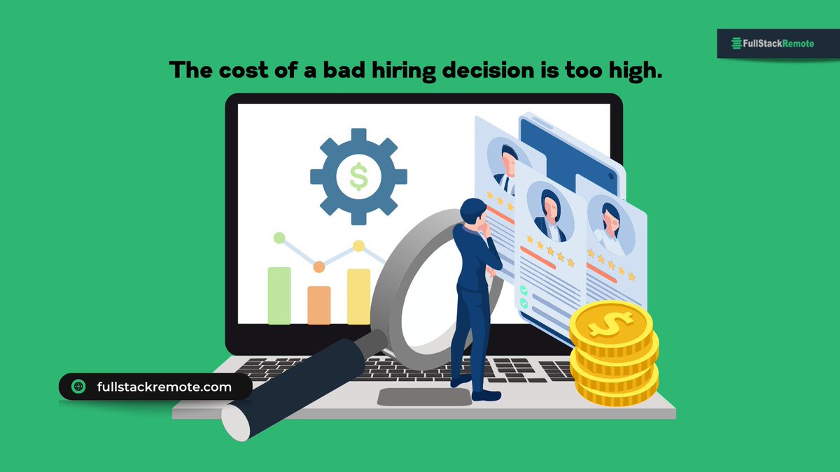 FSRemote's tweet image. What if you could plug in the right talent that will take your team to the next level – without having to spend 3 months searching, nurturing, vetting, training – and crossing your fingers.
Find out more 👉 bit.ly/3NT9av3
#hiringsoftwaredevelopers