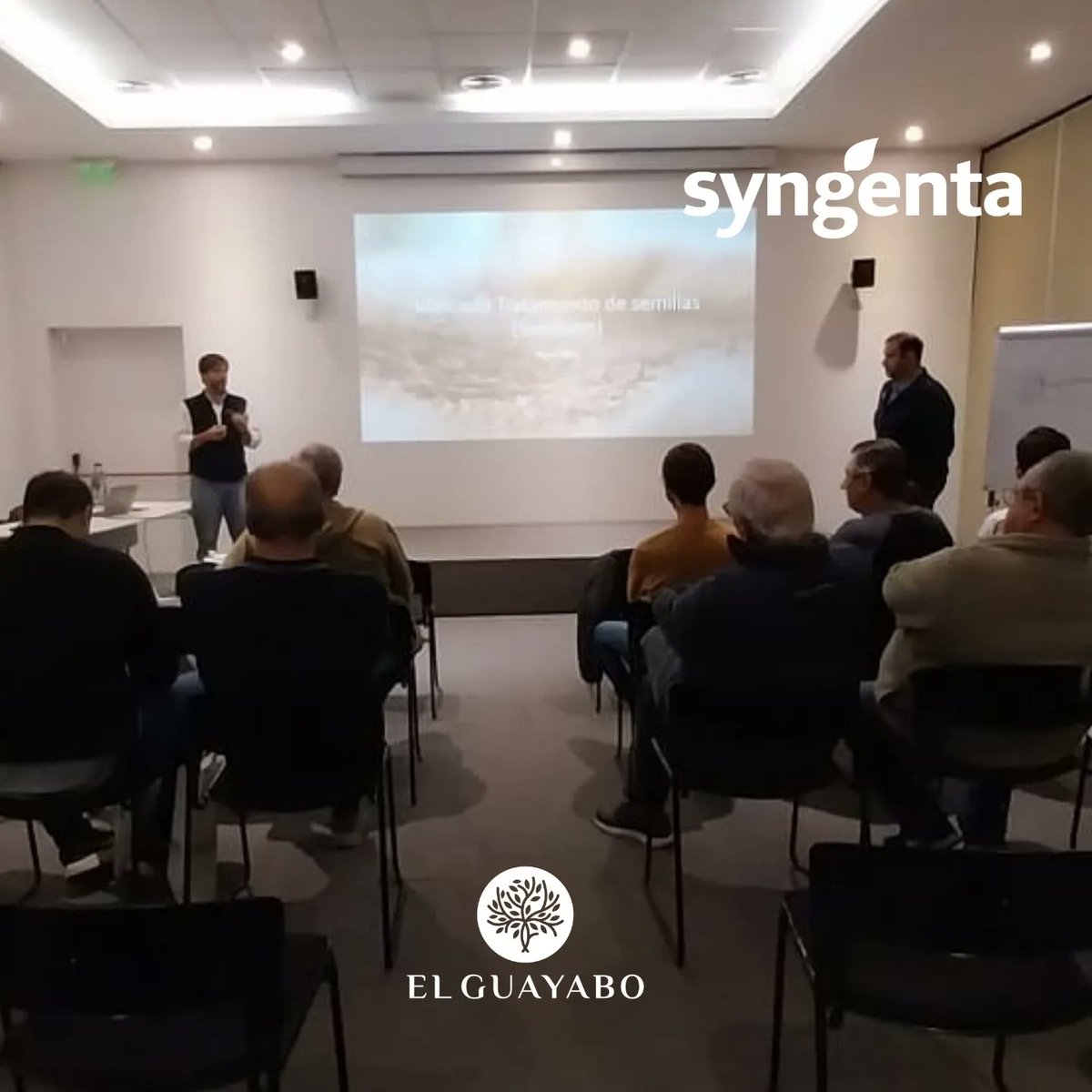 ElGuayaboSrl's tweet photo. ☀️Buen día! 
Les compartimos momentos en imágenes del recorrido al 
• SEED CARE INSTITUTE @Syngenta_ar @IngAgr_Alfon presenció, junto a clientes, colegas y amigos; todo el proceso #TratamientoProfesional de Semillas #SeedCare 🙌🏼 🌾🌱
#ElGuayabo 🌳
https://t.co/DYtbfU5JpL https://t.co/Hx8o55pFWT