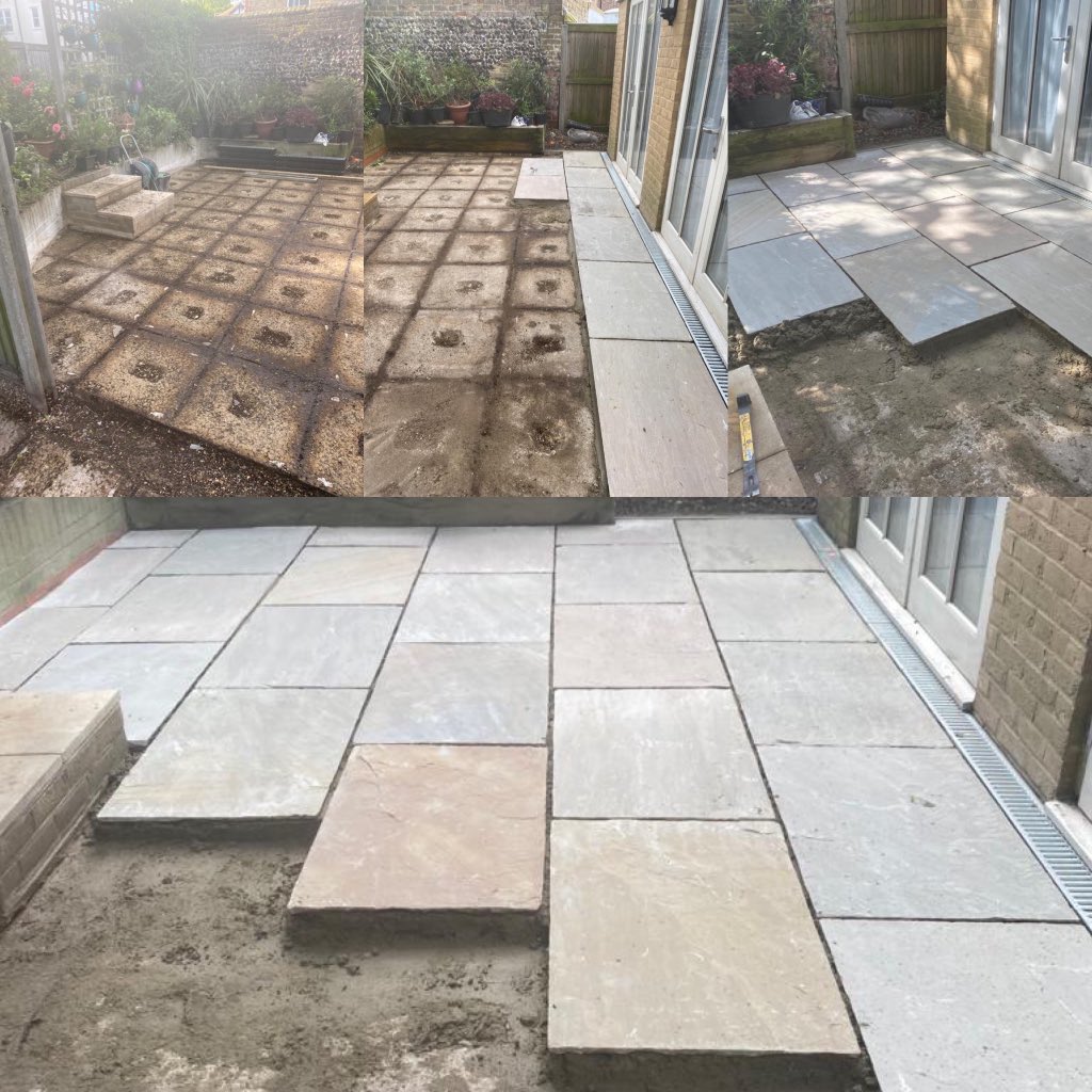 Garden transformation coming along nicely!  

Why not send us a message to see what we can do to help you? 

#whentwobecomeone #grafting #newlook #gardenclearance #removal #pavingslabs #pavingslabremoval #Gardenrenovation #spring #summerprep #business #clearthelot #Margate