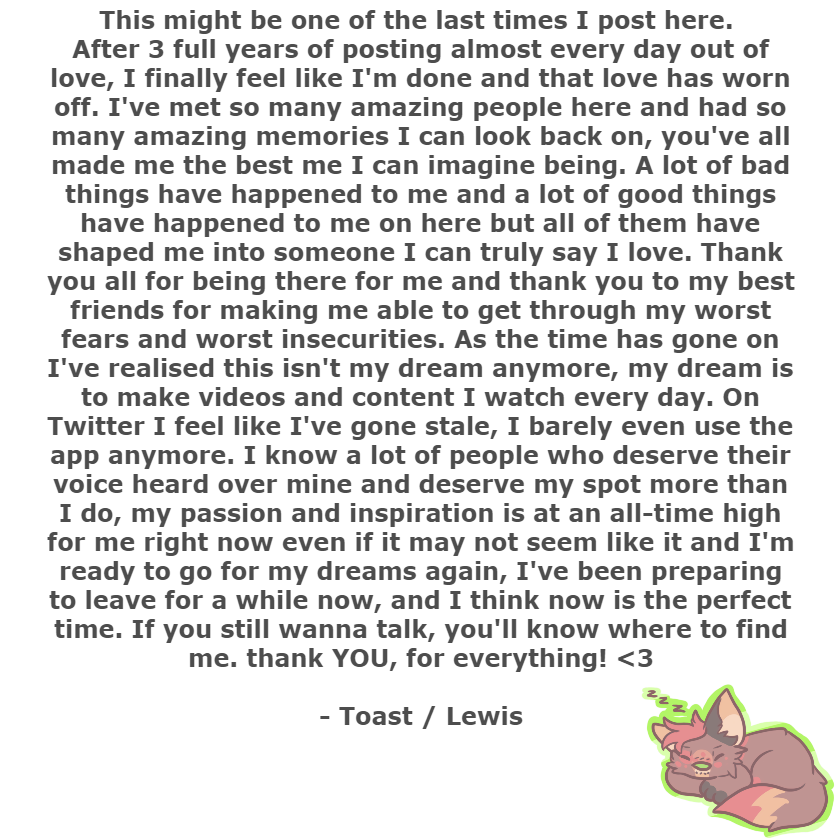 I'm not going, I'm just moving on 💖 Thank you all so much for making me feel loved. I hope I did and will continue to do the same for you <3 You're beautiful and I love you all