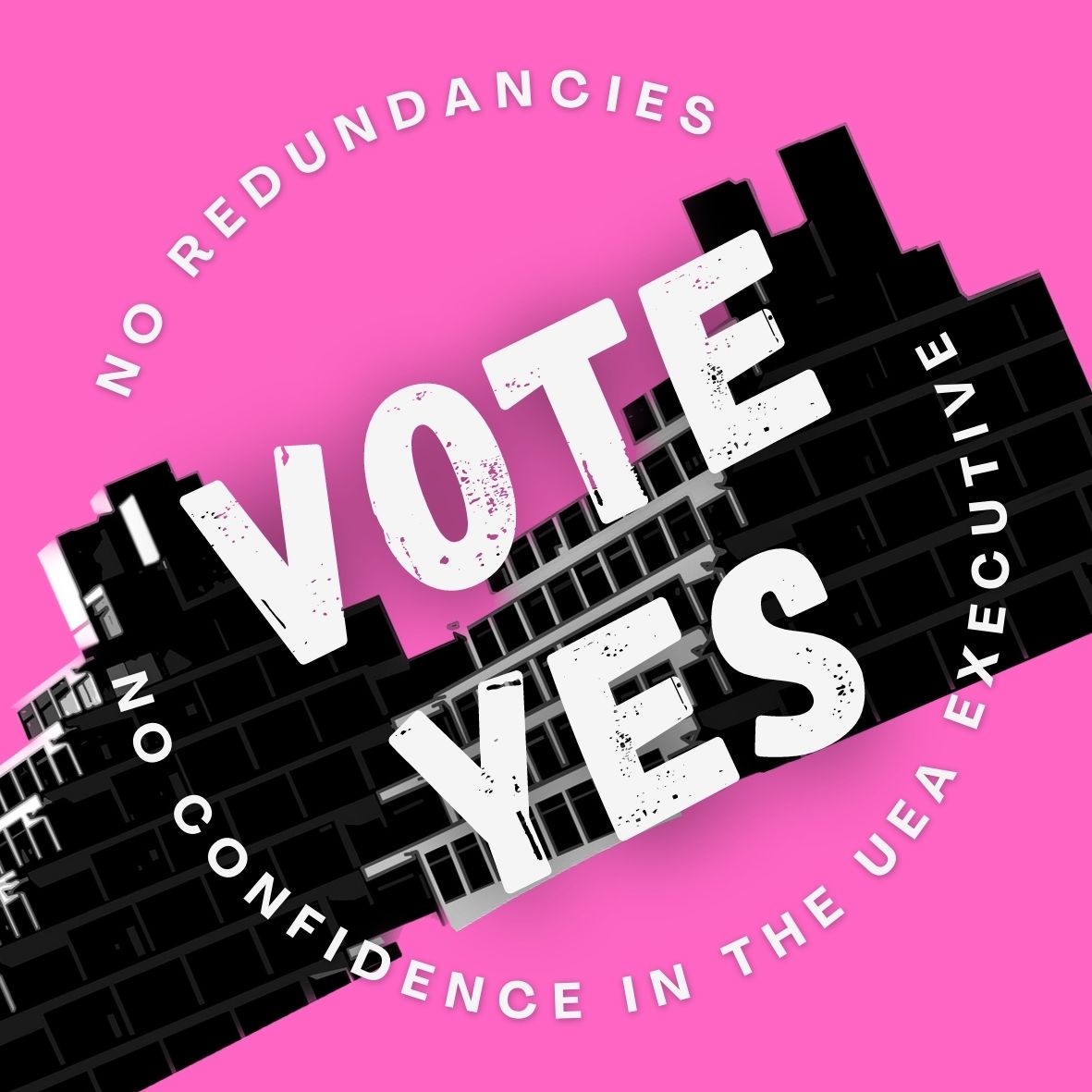 UEA_UCU's tweet photo. .@UEA_UCU members send your ballot in TODAY! 
Vote YES and YES! 

Every vote matters as we negotiate to save jobs at UEA.

#DontDestroyUEA
#StrongerTogether https://t.co/vNXu5rjkkf