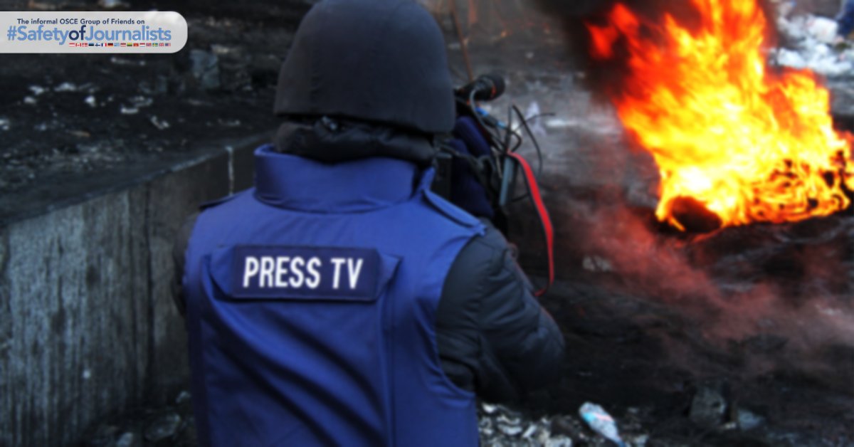 UKOSCE's tweet photo. The @OSCE's work on media freedom is a cornerstone of democracy and a prerequisite for security across our region. 🇬🇧 welcomes the @OSCE_RFoM to @OSCE Permanent Council meeting today. @SoJOSCE #FactsMatter #SafetyofJournalists #SOFJO #Journosafe https://t.co/LDQVj8JMQl
