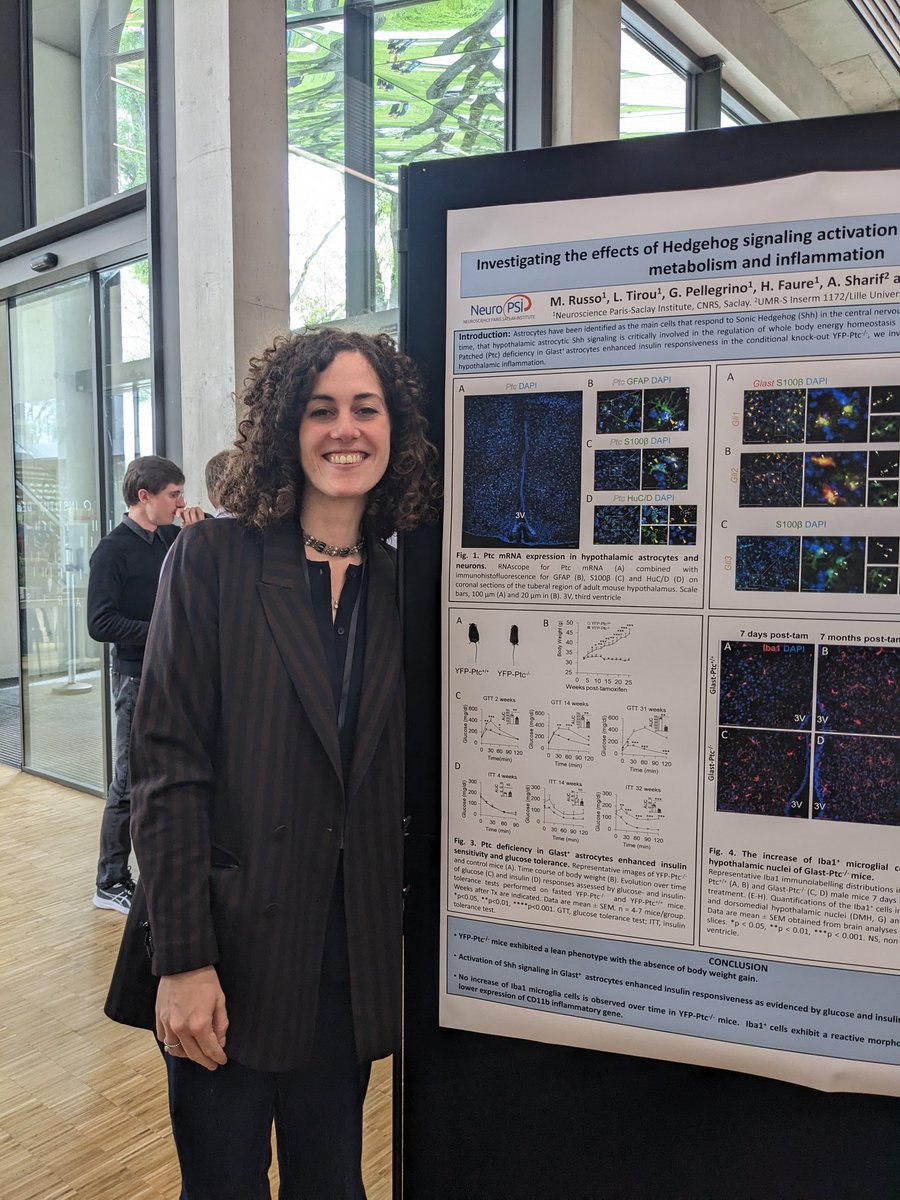 An_in_dita's tweet photo. Catch @RussoMaryj talking about her PhD work on a regenerative therapy for demyelination. @NeuroPSI_saclay #OpenNeuroPSI #neuroscience https://t.co/mIq7IcbnXe