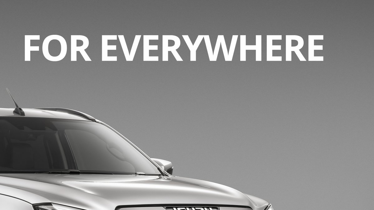 isuzusa's tweet photo. An SUV that’s as comfortable in the city as it is for off road trips.

Introducing the all-new ISUZU mu-X.

For Everyday. For Everywhere.

#ComfortableEverywhere #BOLDmuX https://t.co/zB15PRwmp0