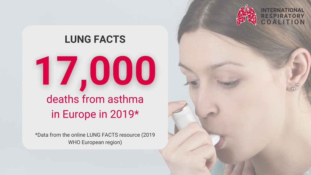 Utilizar el #InternationalRespiratoryCoalition #LungFacts
recurso/herramienta de promoción para acceder a datos fiables sobre
#asma, como la prevalencia de la enfermedad y
costos sociales asociados en su propio país.
international-respiratorycoalition.org/diseases/asthm…