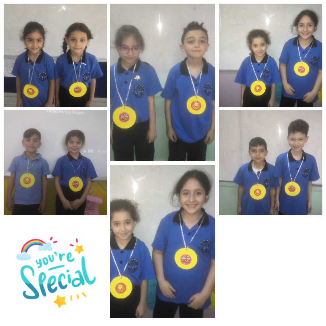 My super learners of this week from grade 1(A&amp;B), grade2(A&amp;B) keep up the great work <a href="/MakAishaSchool/">MakAishaSchool</a> <a href="/FawziehHn/">fawziehhnaini</a>