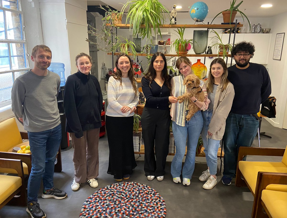 Lovely lunch catching up with <a href="/iview_studios/">i-view</a> 🐶 #marketresearch #london