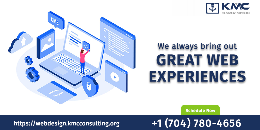We always bring out Great Web Experiences.
Know More: webdesign.kmcconsulting.org/website-develo…

#virtualclassroom #webdesign #mobileapps #wordpress #shopify #newjersey #lms #logodesign #PHP #DOTNET #KMCBlog #SEO #SEOOPTIMIZATION #websiteoptimization #ecommerce