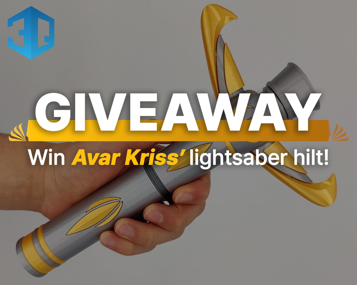 AVAR KRISS Lightsaber GIVEAWAY - It's been a month since #SWCE ended. 🥲To soothe the pain we're giving away our Avar Kriss' saber! (EU, UK &amp; USA only)

Rules to enter: 
1. Follow <a href="/QnAProps/">Quinten ✨ QnAProps</a> 
2. Like this post
3. Retweet/Quote this tweet
Winner will be announced May 18th, 5PM CET