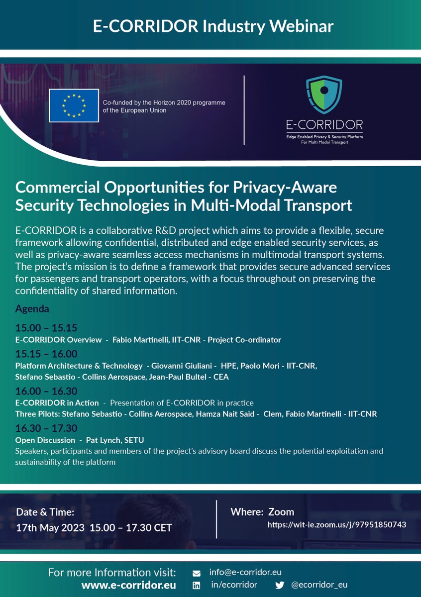 E-CORRIDOR tweet media