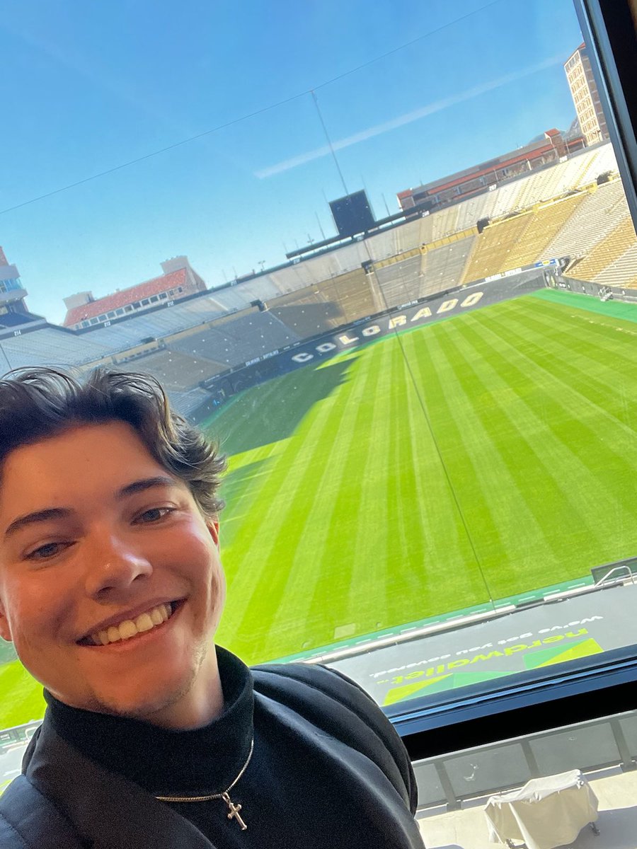 abontrager's tweet image. Congratulations Dylan.  You did it!!!  @CUBoulder #Commencement2023