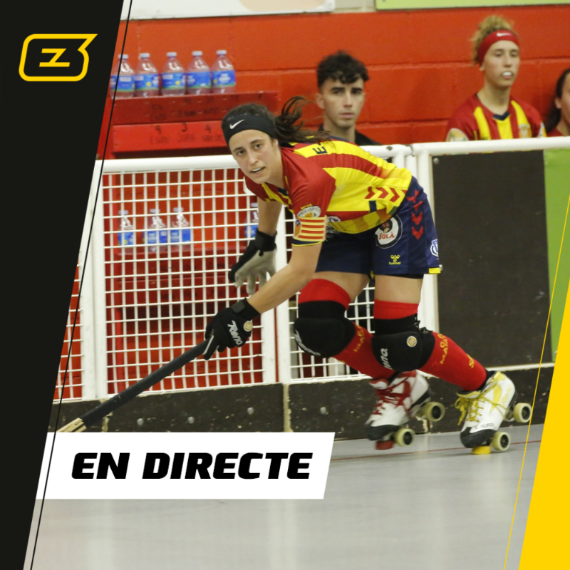 esport3's tweet photo. 🔴 EN DIRECTE
💥 Comencen els quarts de final de la #CopaOKF
🏑 @cpmanlleu 🆚 @clubpatinfraga
🏆 La Copa de la Reina d’hoquei patins, a Esport3