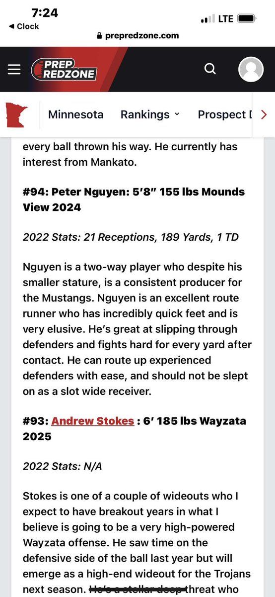 Thank You <a href="/PrepRedzoneMN/">Prep Redzone Minnesota</a> for the Write Up! <a href="/MoundsviewFB/">Mounds View Football</a> <a href="/MobergAaron/">Coach Moberg</a>