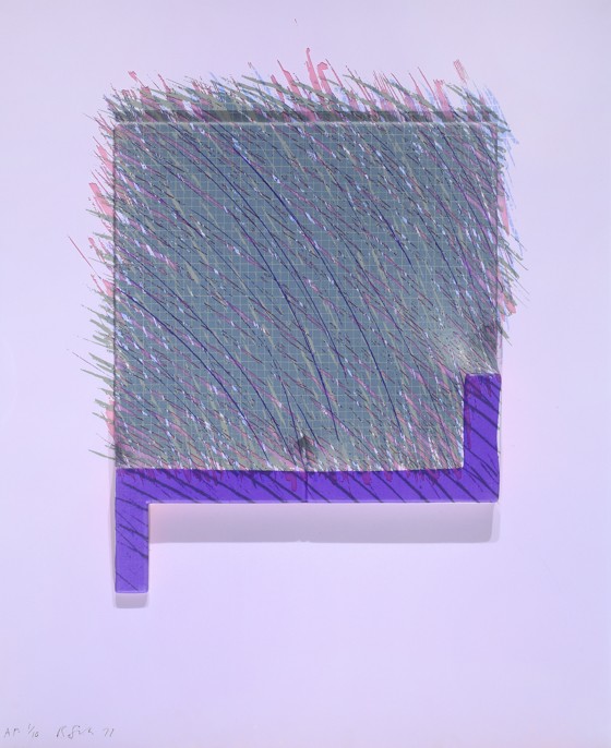 Lilac and lavender are both fragrant plants that share a purple shade that reminds us of relaxation💜

“A Mauve” showcases pinks, purples and greens that combine harmoniously in spring and summer environments.

Richard Smith, A Mauve, screenprint relief, gift of Donald McManners