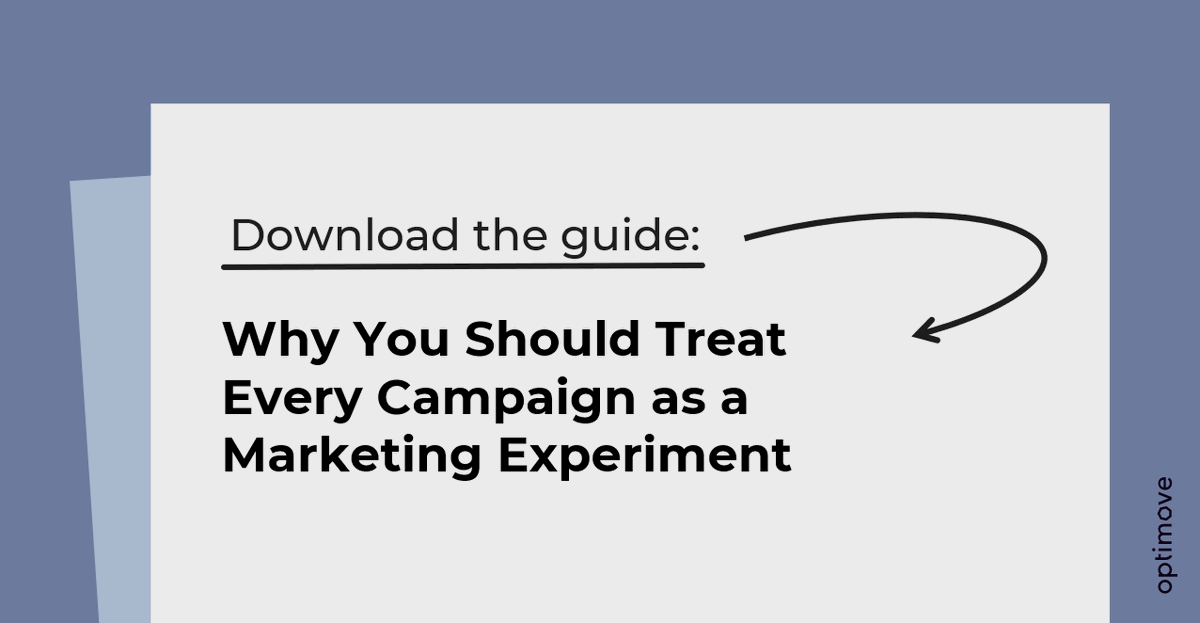 Optimove's tweet image. Hey marketers, do you sometime struggle to measure the impact of your marketing efforts? You're not alone. Download this eBook to see how to turn each campaign into a marketing experiment and measure its impact on your KPIs. #goscience
hubs.la/Q01MRTpP0