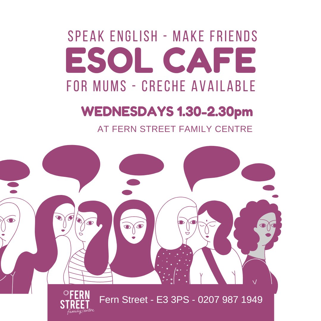 🇬🇧 ESOL Café is back! 
🌸Yesterday, we learned about Spring Cleaning.🧹
👩‍👧Join us next Wednesday to discuss Motherhood 🗣
.
.
#esol #esolclasses #esollondon #esolinlondon #esolcafe #fernstreet #fernstreetfamilycentre #allhallowsbow #TowerHamlets #street #EastLondon #londonlife