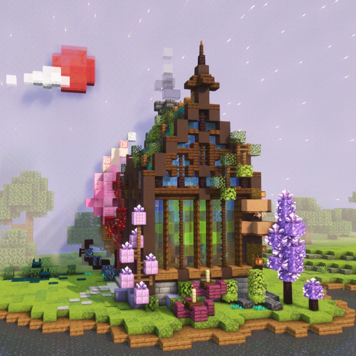 Blaze8516's tweet photo. “The Overgrown Greenhouse”
See it in game vvv
Server: https://t.co/Ci6lNuxKqW
Java port: 25566
Bedrock port: 19132 or 19133
Then do /pw Blaze_OvergrownGreenhouse in the builders world
#minecraft #minecraftbuilds #minecrafttree #minecrafthouse https://t.co/G8S7cGKNRM